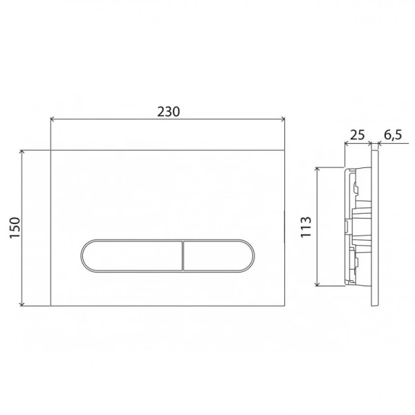 Унитаз с инсталляцией BelBagno Colorato с черной клавишей BB062CHR-MB/BB062SC-MB/BB002-80/BB007-PR-NERO.M (детальная фотография), с инсталляцией index_2