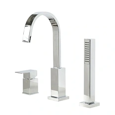 Смеситель для ванны Cezares UNIKA-BVD3 на 3 отверстия