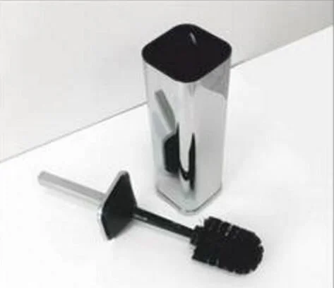 Ершик WasserKRAFT K-1117 напольный (детальная фотография), хром, черные