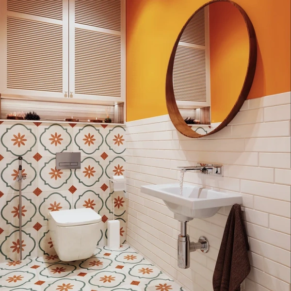 Унитаз подвесной Lavinia Boho One с сиденьем микролифт 3302003C (детальная фотография), белые