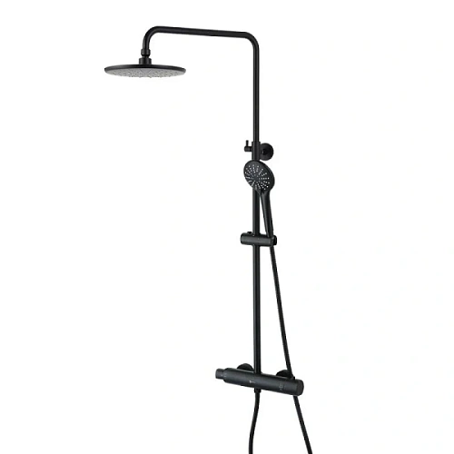 Душевая стойка Lemark Bronx черный - фото 1