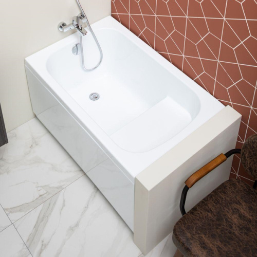 Ванна акриловая Aquanet Seed 110х70 см с сиденьем 246173 (детальная фотография), акриловые