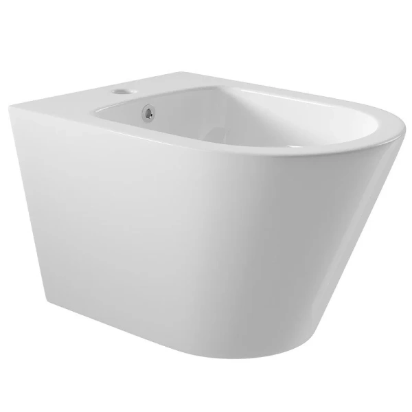 Биде подвесное Aqueduto CONE белое глянцевое CON0310 (детальная фотография)