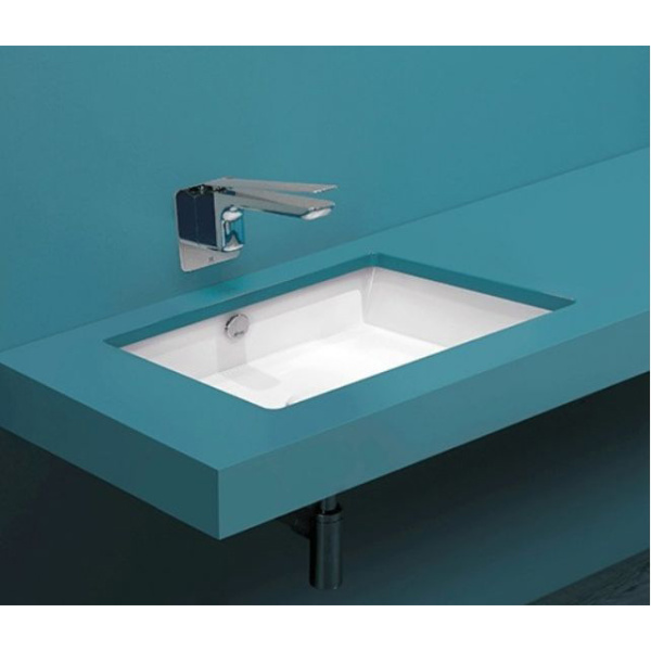 Раковина Simas Top e lavabi d'Arredo 60 см белая S60 bi (детальная фотография), современные, hi-tech
