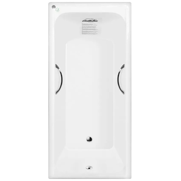 Ванна чугунная с ручками Castalia Prime 180х80х48 Ц0000147 (детальная фотография)