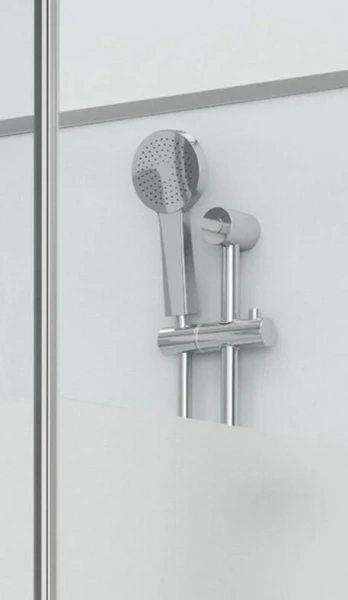 Душевая кабина Grossman Classic 90x90 см белый профиль GR171D (детальная фотография), 100х100