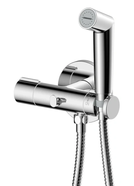 Гигиенический душ со смесителем IDDIS Axes хром AXESBR0i08 (детальная фотография)