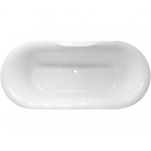 Ванна из литьевого мрамора Эстет Лион 174x80 см белая глянцевая ФР-00000684 (детальная фотография), овальные