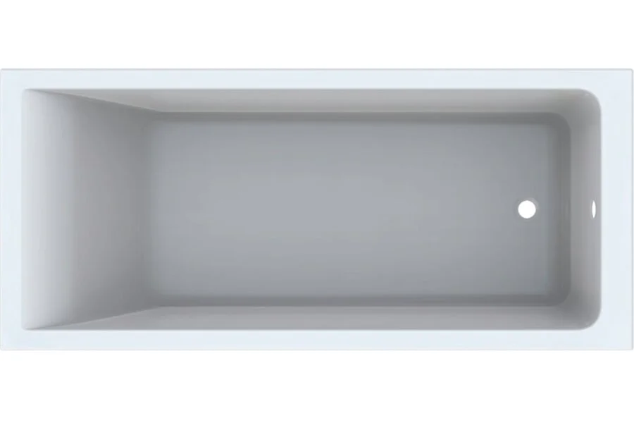 Ванна акриловая Geberit Renova Plan 554.306.01.1, 180 х 80 см, белая (детальная фотография), акриловые