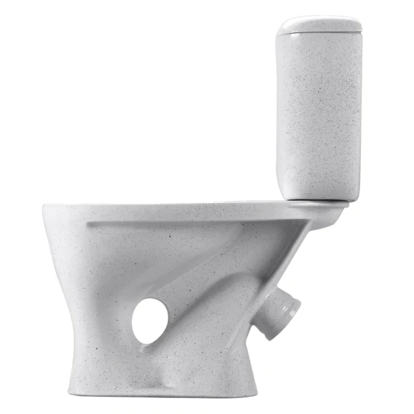 Унитаз компакт Santeri Воротынский крап на белом 1.P401.7.S01.00B.F (детальная фотография), белые