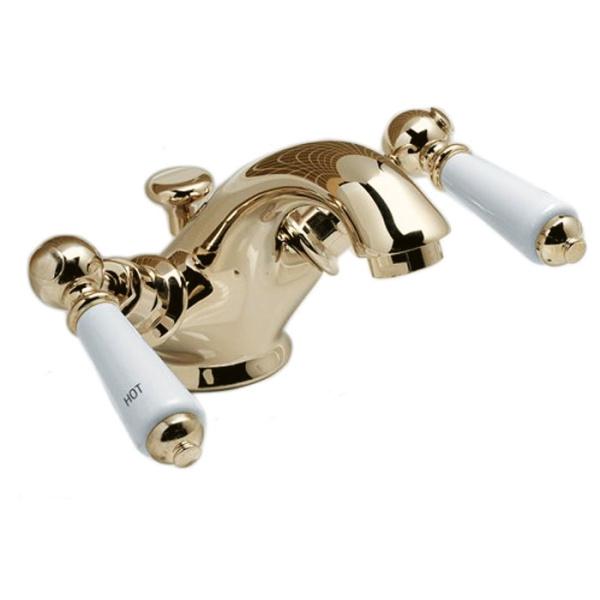 Смеситель для раковины Devon & Devon Dandy золото MARF54 (детальная фотография)