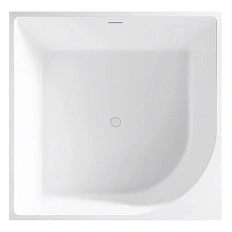 Акриловая ванна Abber 140х140 см квадратная