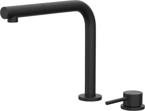 Смеситель для кухни Omoikiri Nara-S-GB графит - фото 3