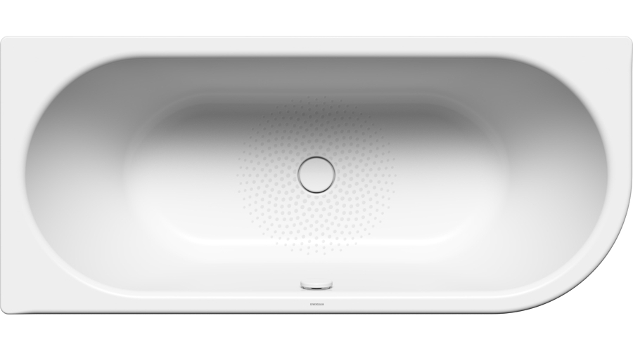 Ванна правая с водоотталкивающим и противоскользящим покрытием antislip Kaldewei Avantgarde 283030003001 (детальная фотография)