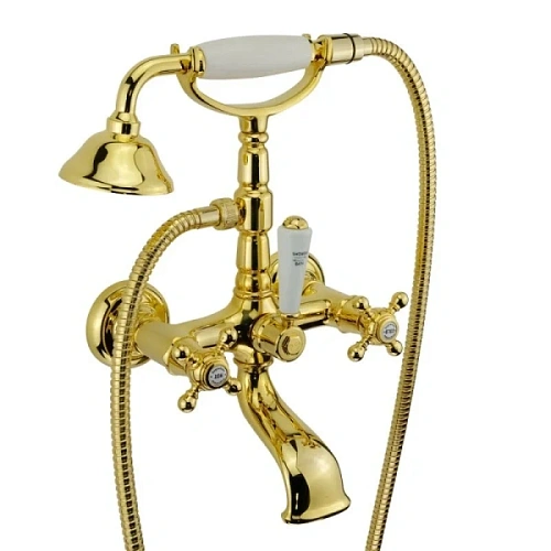Смеситель для ванны Migliore Revival золото - фото 3