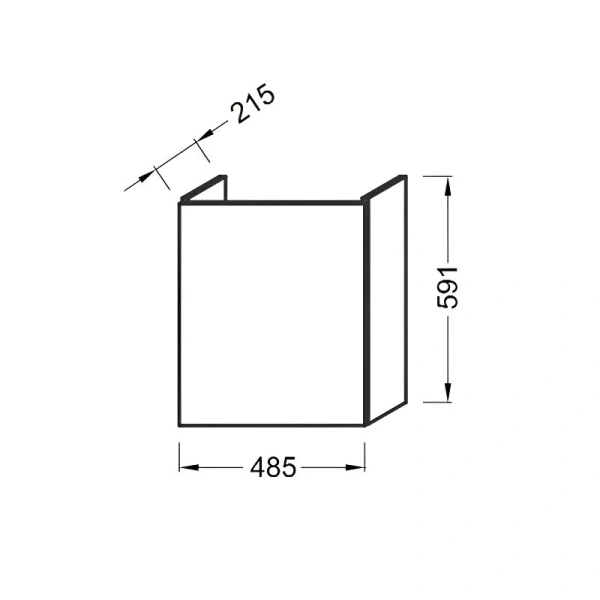 Тумба под раковину подвесная Jacob Delafon Odeon Up 50 см квебекский дуб EB863-E10 (детальная фотография), нет в наличии