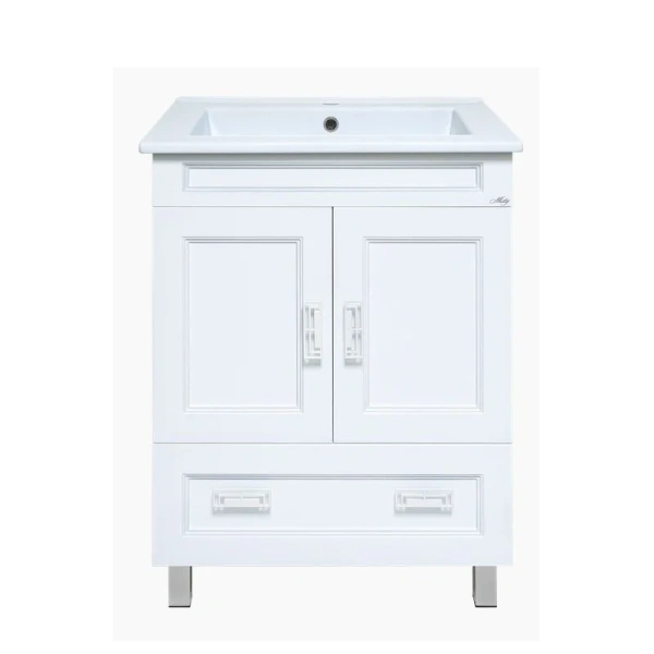 Тумба под раковину напольная Misty Дива 65 см белая П-Див01065-013Пр (детальная фотография)