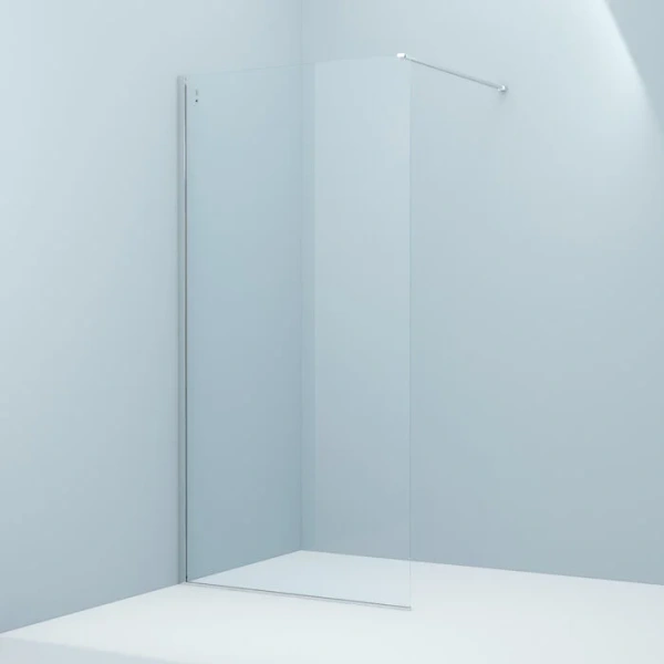 Душевая перегородка IDDIS Slide Walk In SLI8 100 см стекло прозрачное (детальная фотография)