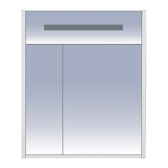 Зеркальный шкаф, цвет белый White, Misty Джулия Л-Джу04065-5210 (детальная фотография)