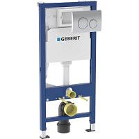 Инсталляция для унитаза Geberit Duofix с клавишей хром