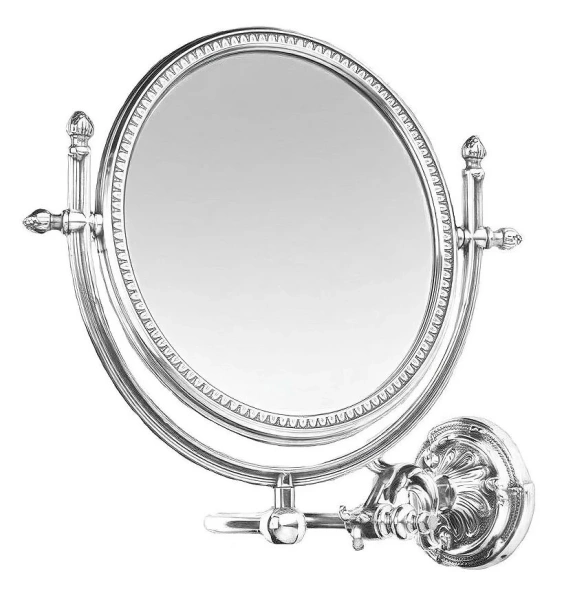 Зеркало Art & Max Barocco увеличительное, хром AM-2109-Cr (детальная фотография)