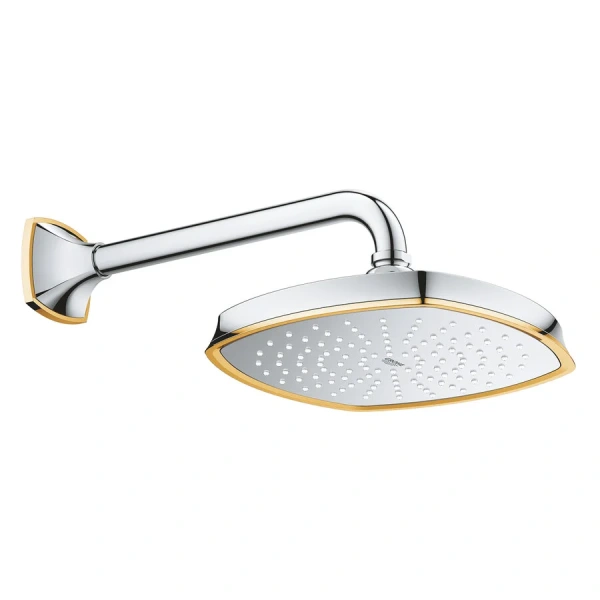 Верхний душ, хром-золото, Grohe Grandera 27974IG0 (детальная фотография), в наличии