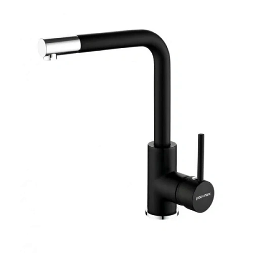 Смеситель для кухни Paulmark Honner антрацит полностью - фото 4