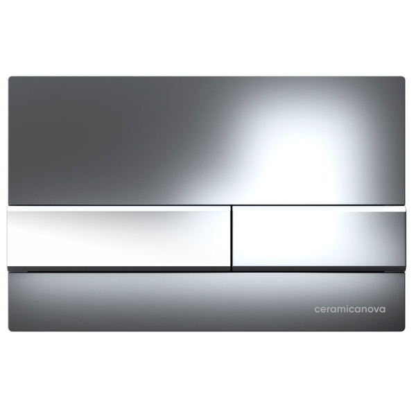 Инсталляция для унитаза Ceramica Nova Envision кнопка хром CN1002CH (детальная фотография), для унитаза