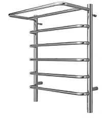 Полотенцесушитель электрический Terminus Полка П6 500х650 хром