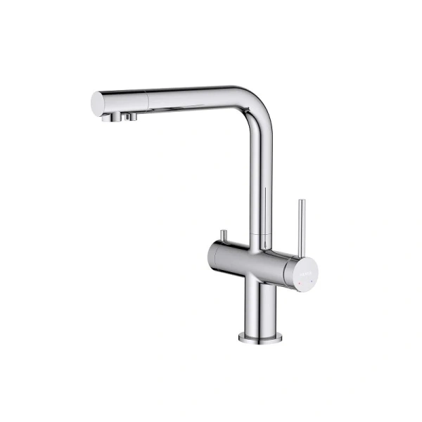 Смеситель для кухни Акватек Европа хром AQ1385CR (детальная фотография)