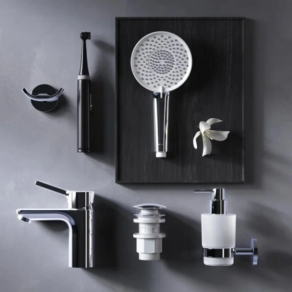 Смеситель для раковины Am.Pm X-Joy с донным клапаном F85B82100 (детальная фотография) index_1