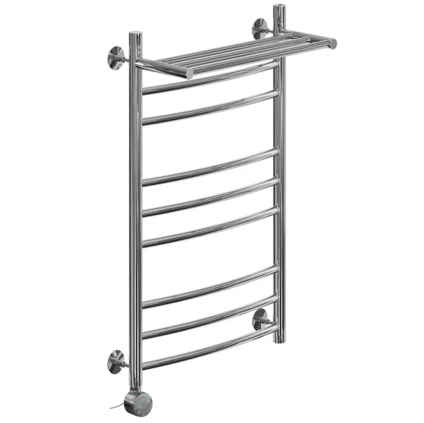 Полотенцесушитель электрический Ника Arc ЛД Г2 ВП 80/40 см с полочкой (детальная фотография)