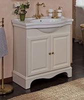 Тумба под раковину, цвет слоновая кость матовый, фурнитура бронза, La Beaute Michel