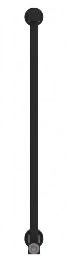 Полотенцесушитель электрический Сунержа Хорда 4.0 16.6х60 см черный матовый 31-0834-0600 (детальная фотография), черный