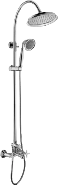 Душевая стойка, хром Lemark Duetto LM5762C (детальная фотография)