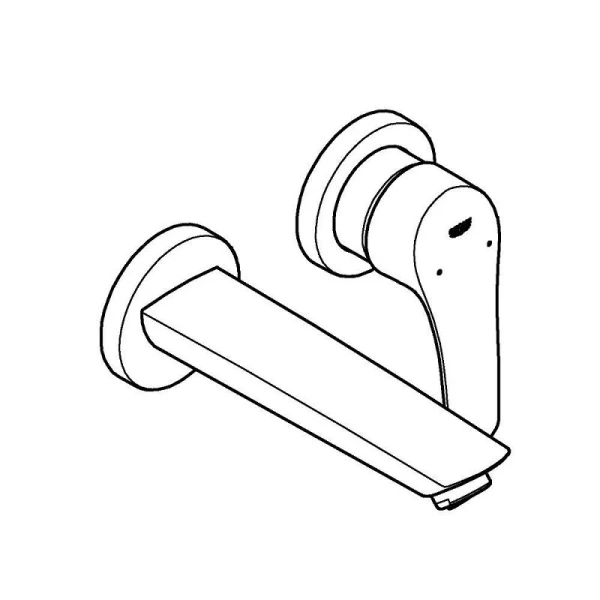 Смеситель для раковины Grohe Eurosmart без встраиваемого механизма 29337003 (детальная фотография), современные, hi-tech