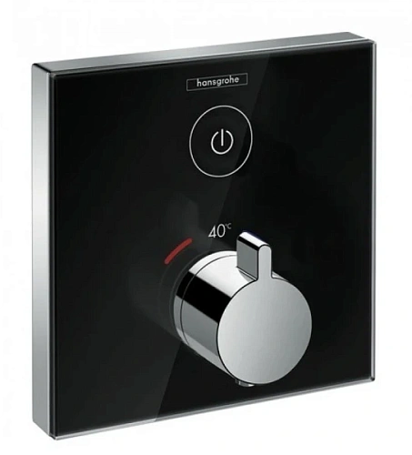 Смеситель для душа Hansgrohe ShowerSelect черный/хром - фото 1