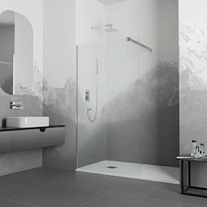 Душевая перегородка RGW Walk In WA-001 351000108 80 см профиль хром