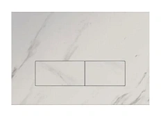 Клавиша смыва IDDIS On-X белый мрамор