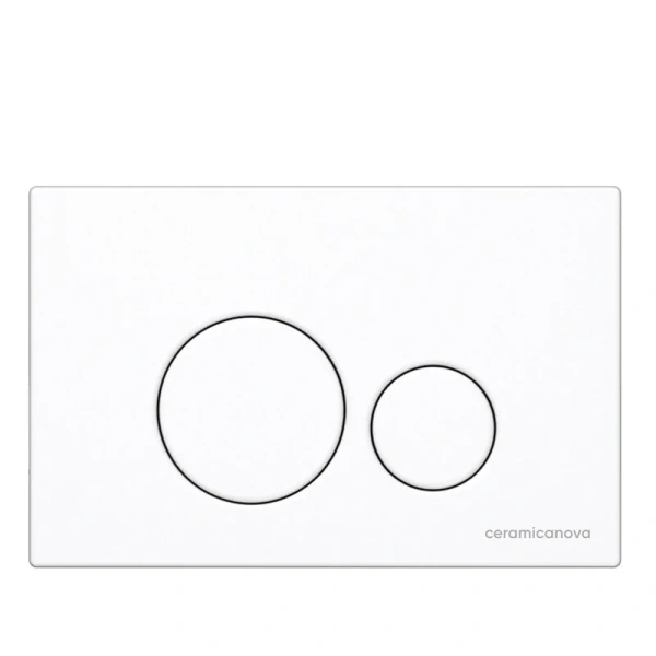 Унитаз с инсталляцией Ceramica Nova Metric кнопка белая CN3007_1001W_1000 (детальная фотография), с инсталляцией index_2