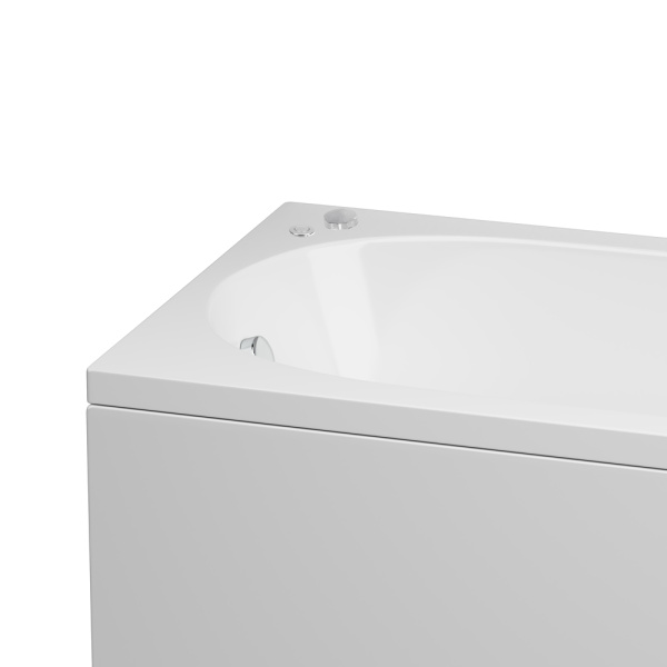 Ванна акриловая гидромассажная, 150х70 см, AM.PM Spirit W72W-150-070W1D (детальная фотография), с гидромассажем, маленькие