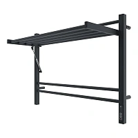 Полотенцесушитель электрический Terminus Горизонт П8 800х600 черный муар