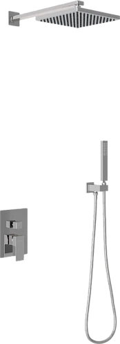 Душевой комплект BERGES Ventas хром сильвер - фото 1