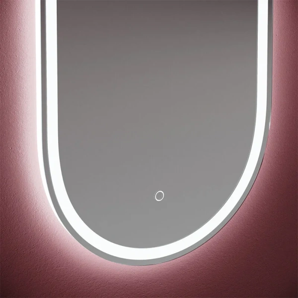 Зеркало с подсветкой Sancos Oval 45 см овальное OV45F (детальная фотография), по запросу