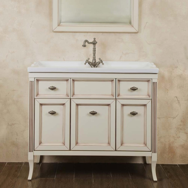 Мебель для ванной La Beaute Vivien BVI100 (детальная фотография), окрашенные