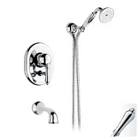 Смеситель для ванны, хром, Nicolazzi Cinquanta