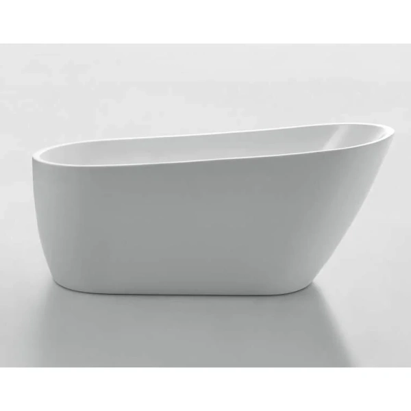 Ванна акриловая BelBagno 170х72 см овальная BB62-1700-W0 (детальная фотография)