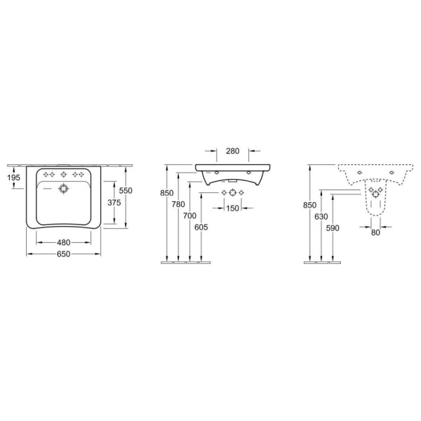 Схема (детальная фотография), одинарные, с антигрязевым покрытием