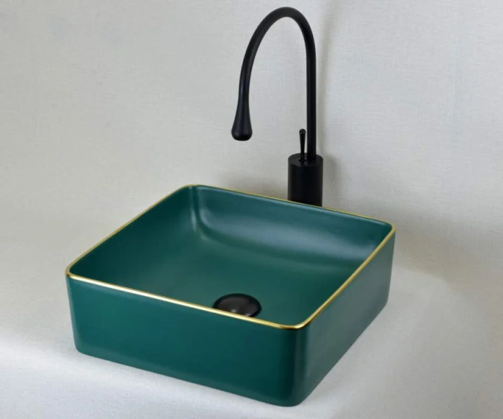 Смеситель для раковины WasserKRAFT Aller 1063 однорычажный (детальная фотография), хром, комбинированные