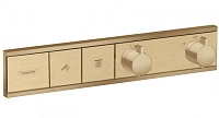 Смеситель для душа Hansgrohe RainSelect термостатический, бронза
